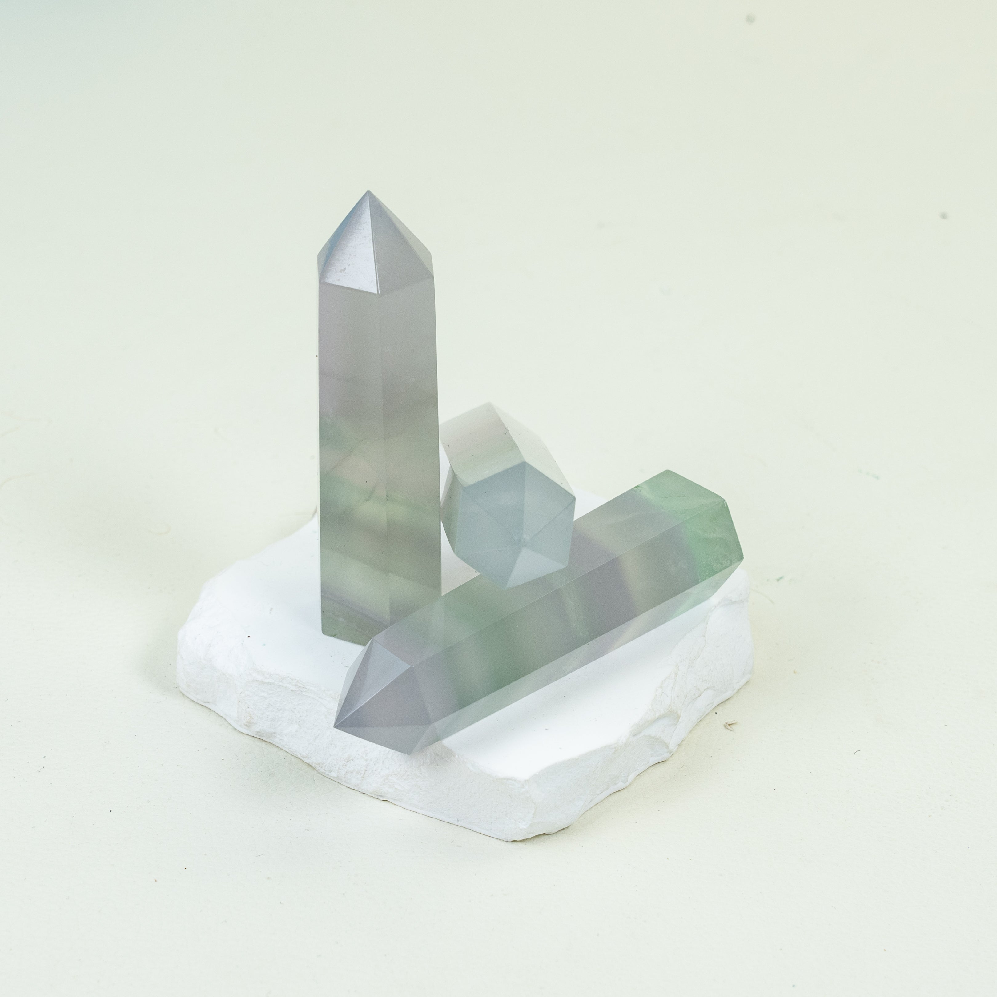 Light Fluorite Tower Point