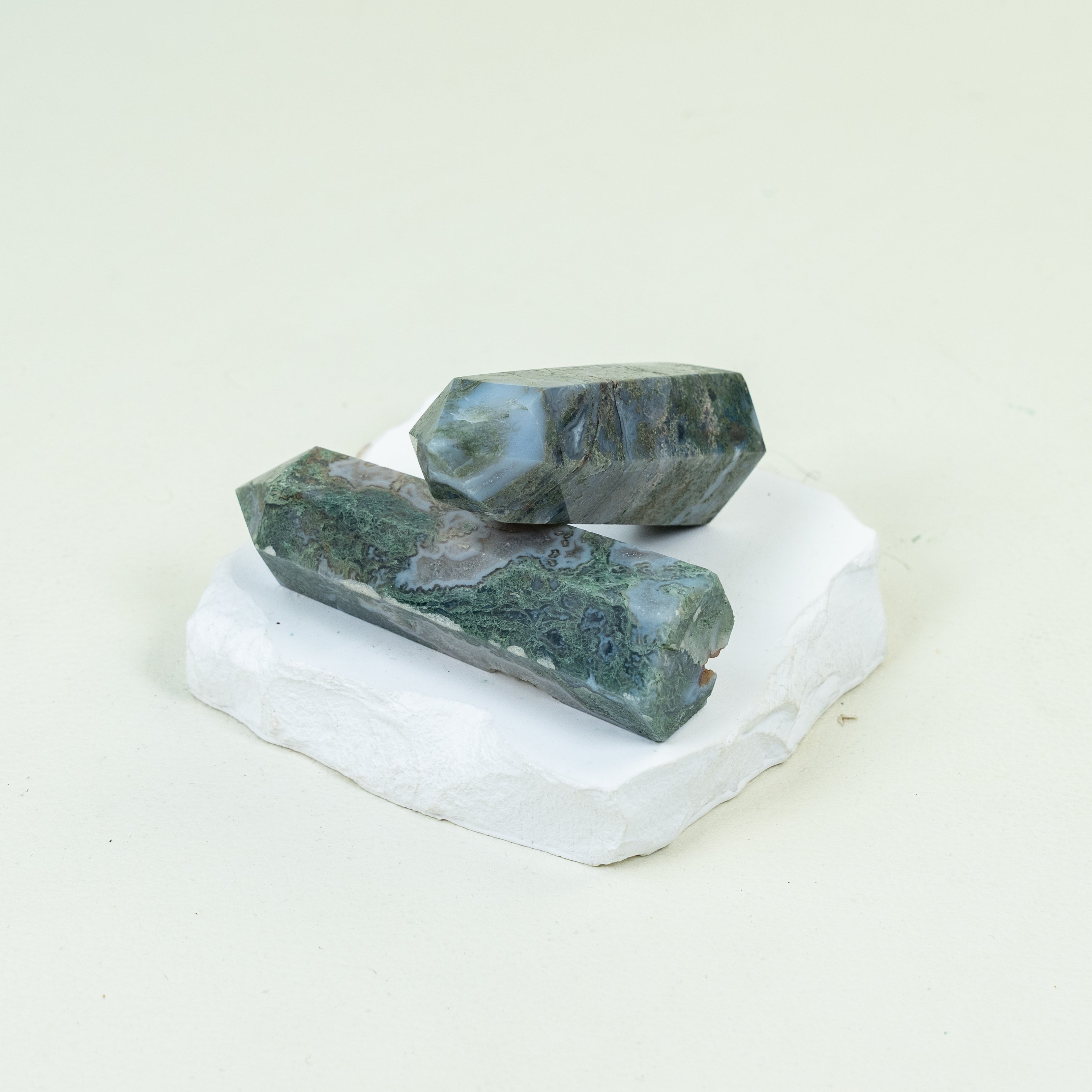 Moss agate Tower Point