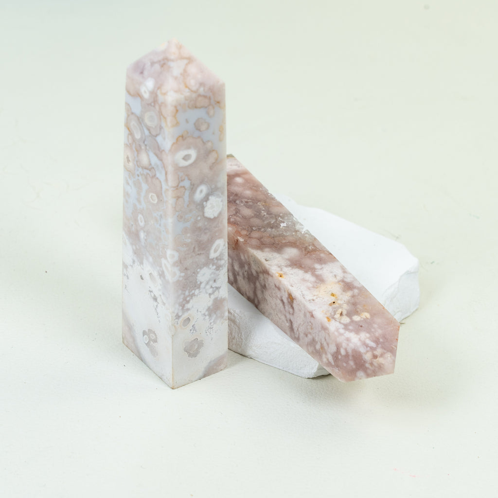Pink Amethyst Cherry Tower Point