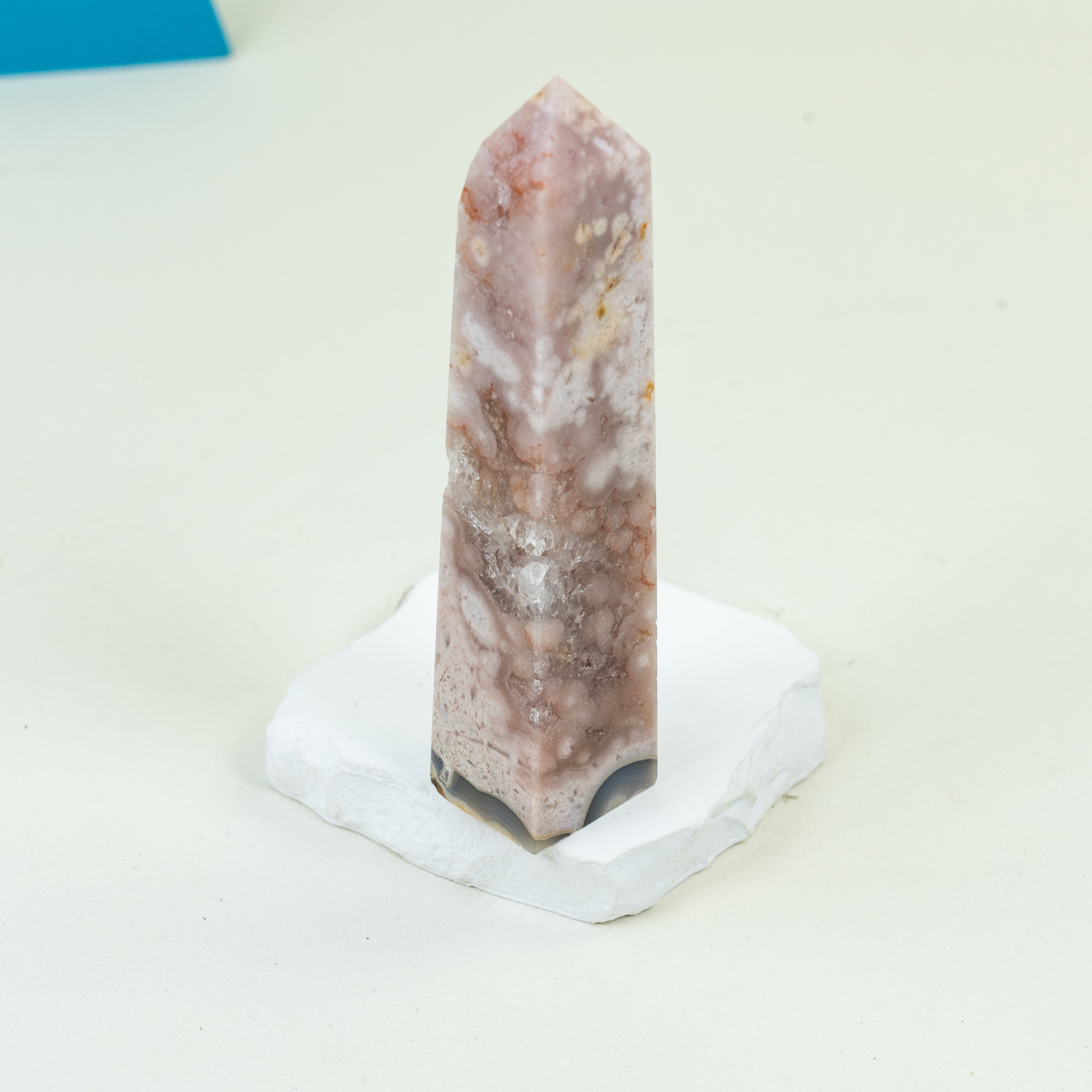 Pink Amethyst Cherry Tower Point