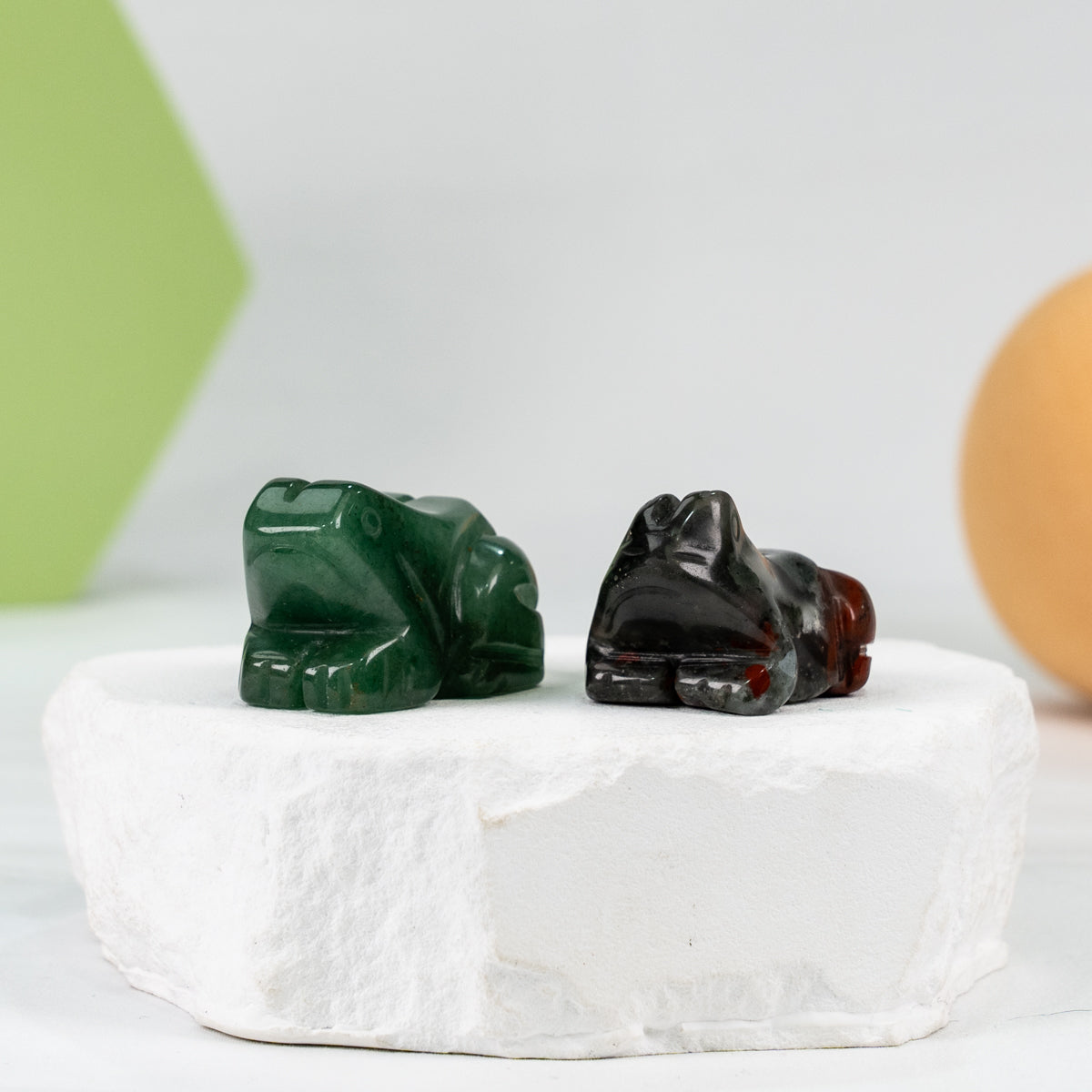 Small Frog Carving