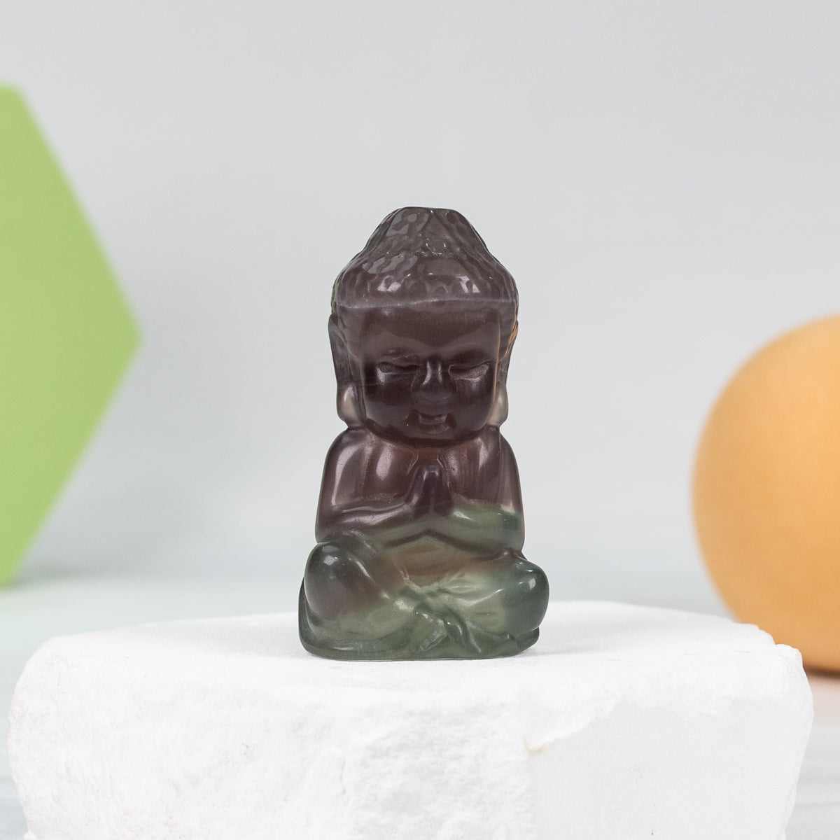 Baby Buddha Carving (Fluorite)
