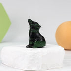 Wolf carving