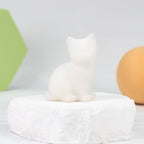 Small cat carving