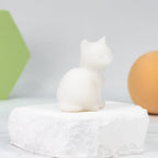 Small cat carving