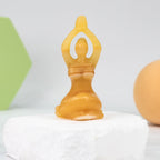 Yoga goddess carving