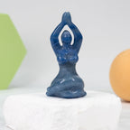 Yoga goddess carving