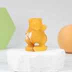 Sandshrew Carving (Orange Calcite)