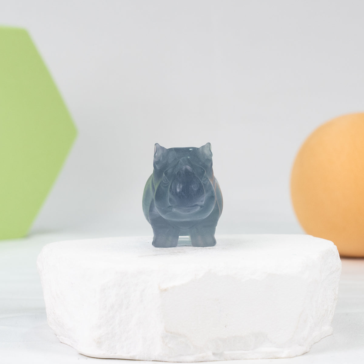 Rhinoceros carving