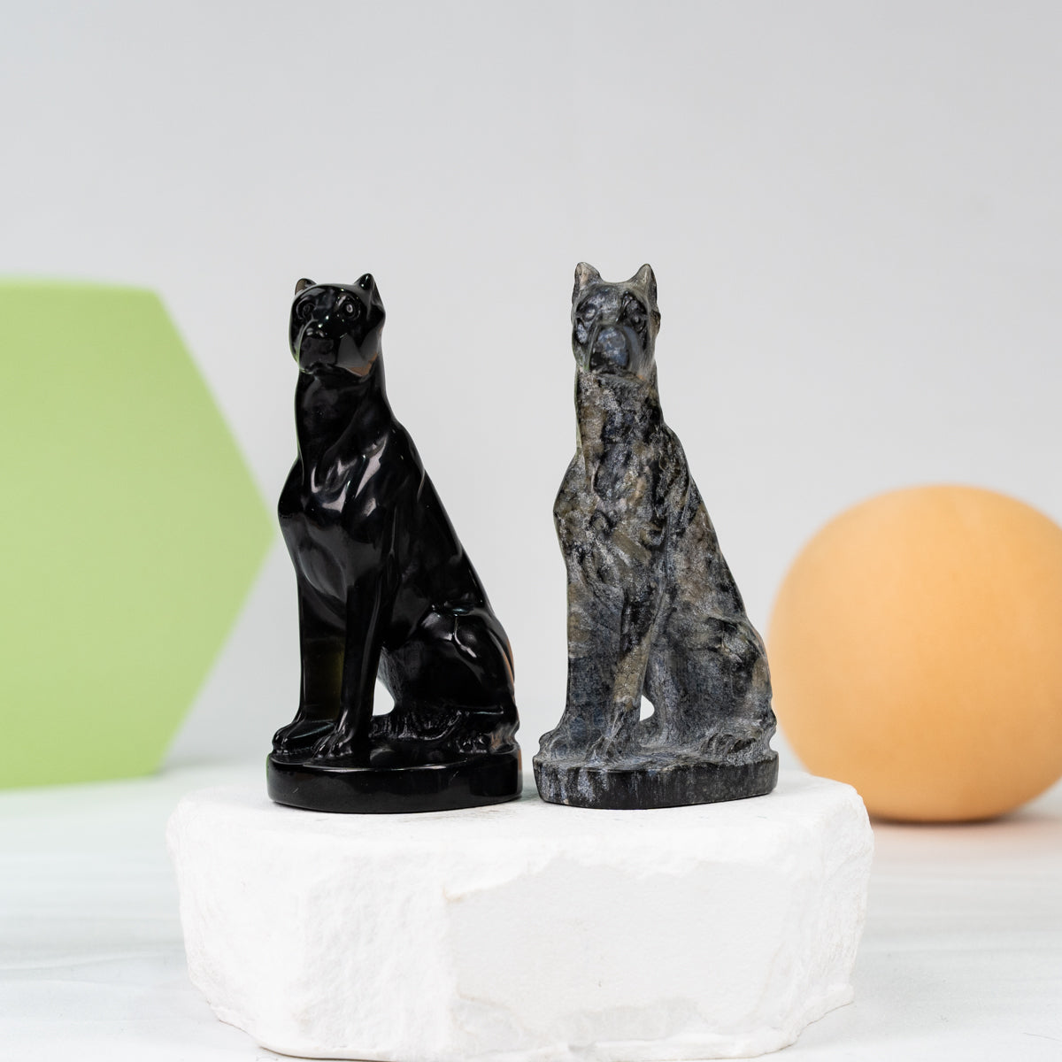 Doberman Pinscher Carving