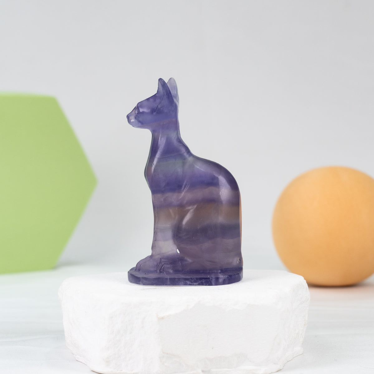 Egypt cat Carving