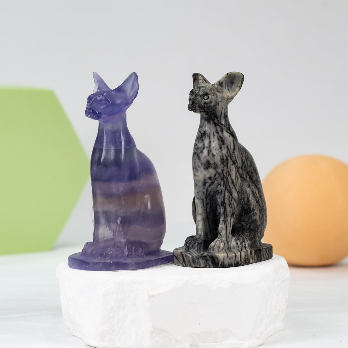 Egypt cat Carving