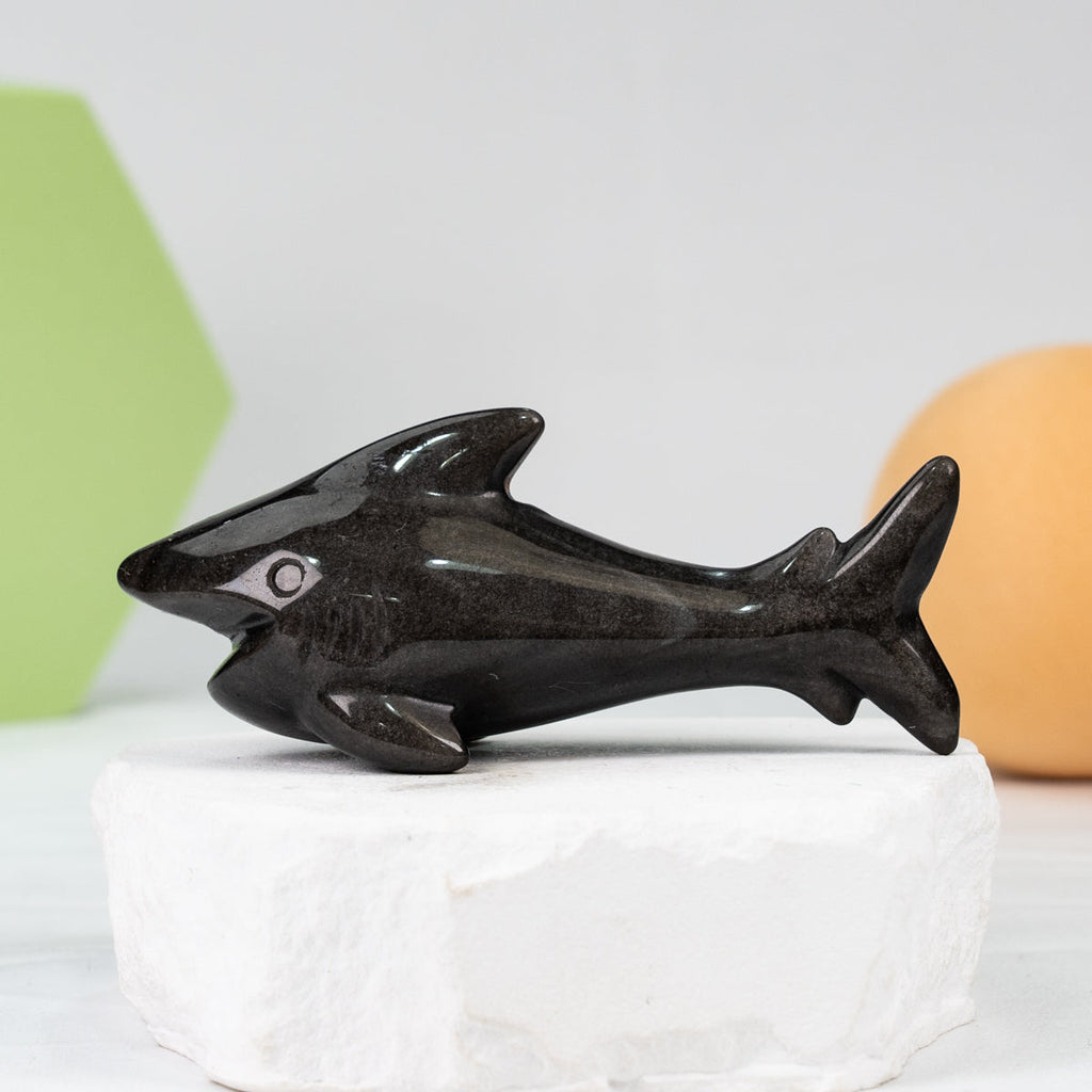 Shark carving