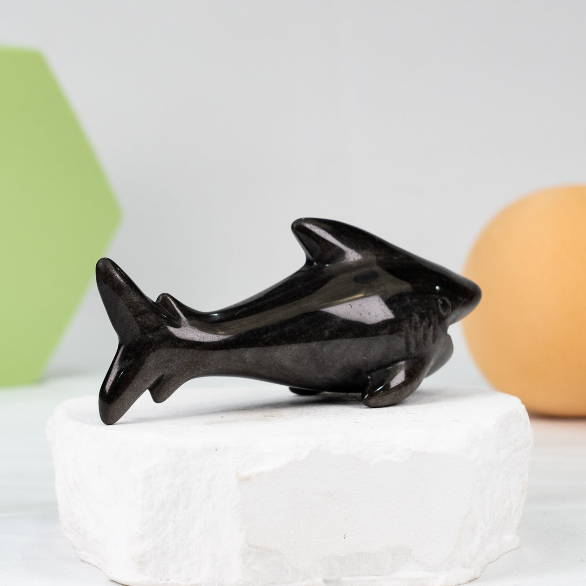 Shark carving