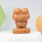 Big eye frog Carving