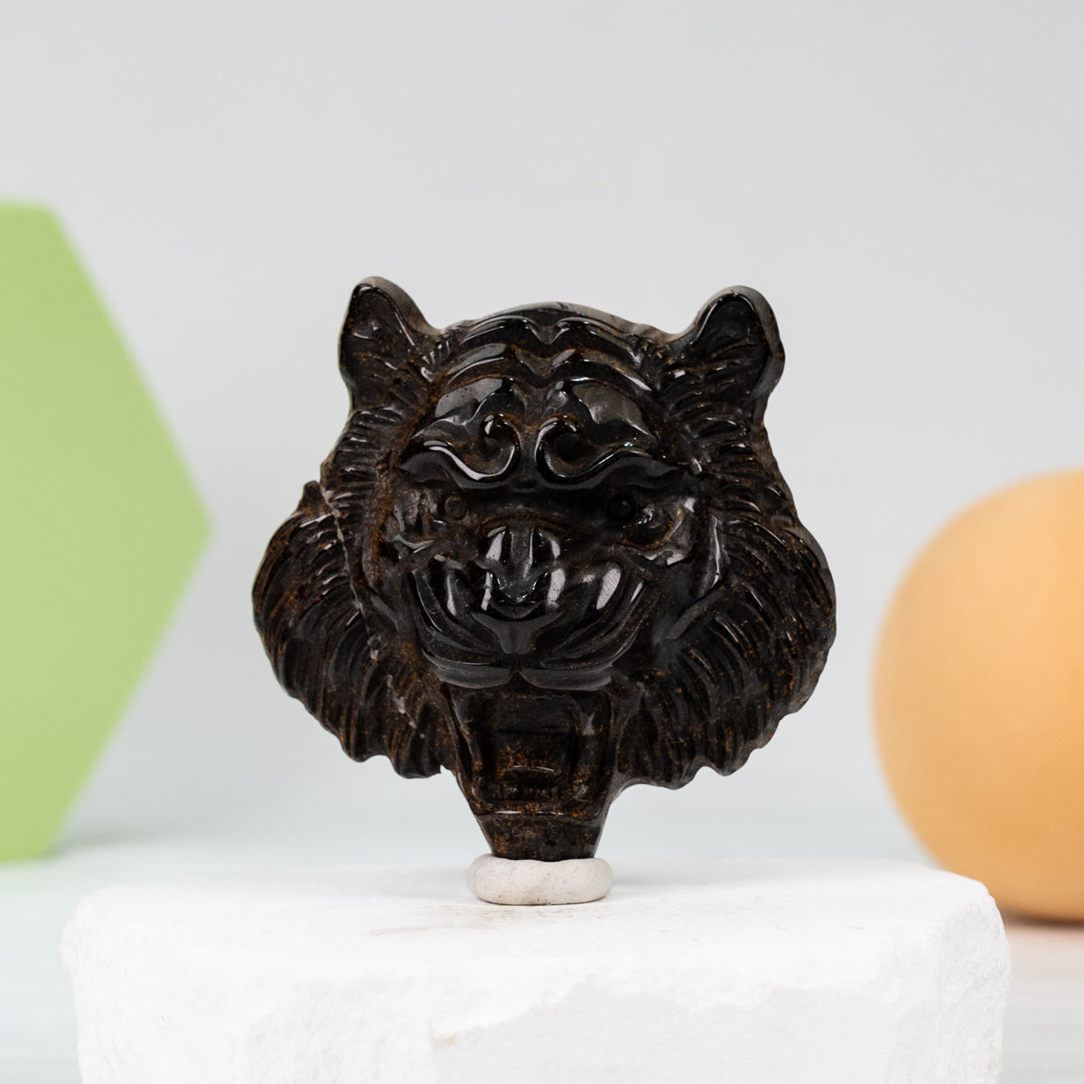 Tiger carving
