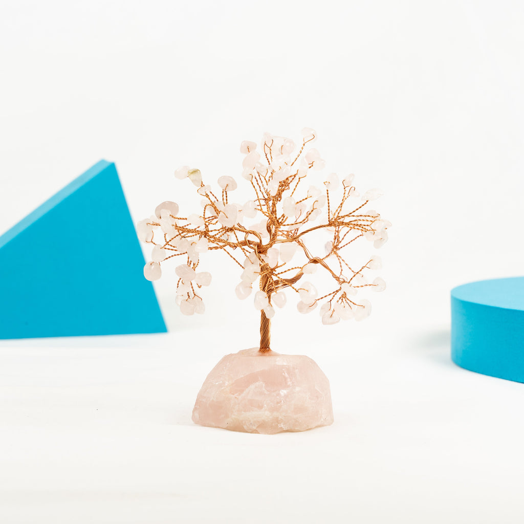 Rose Quartz Wish Tree