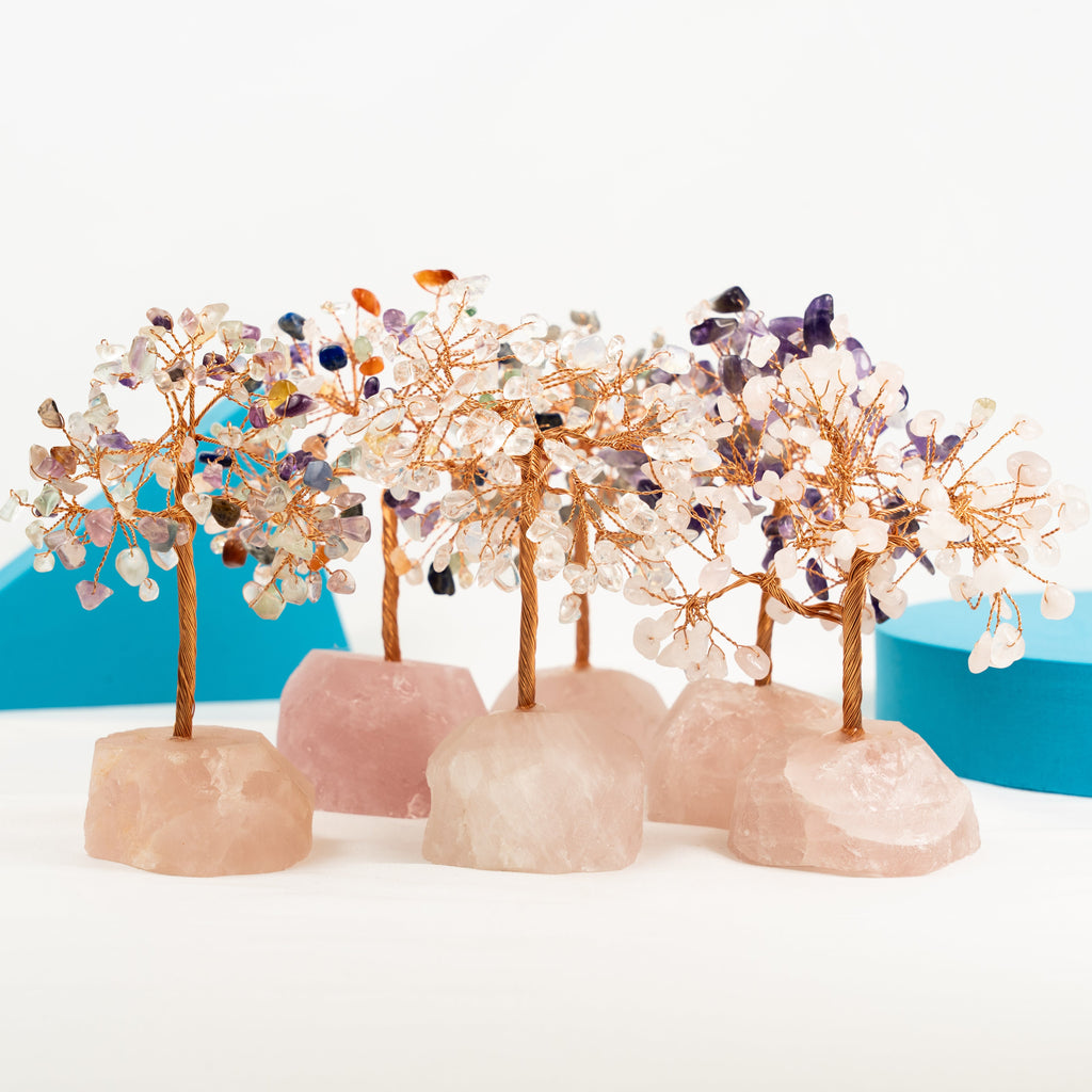 Rose Quartz Wish Tree