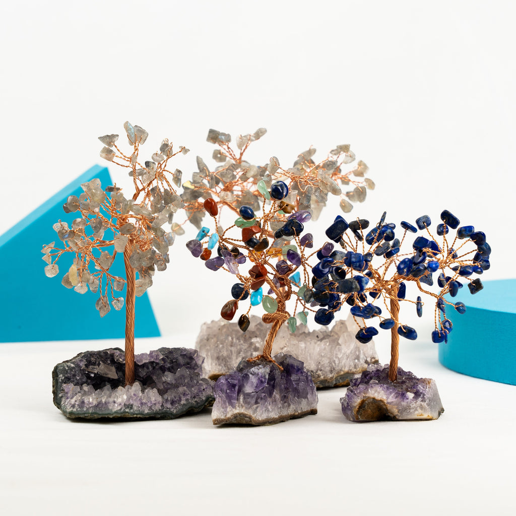 Amethyst Cluster Wish  tree