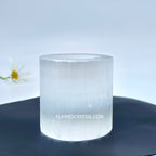 Selenite Candle Holder