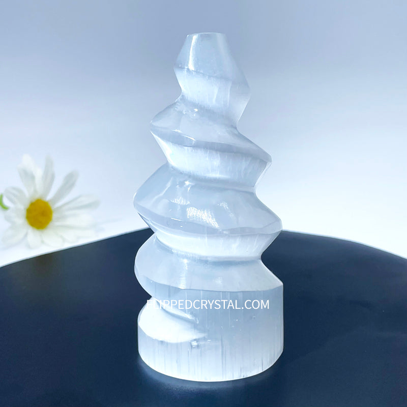 Selenite Spiral Tower