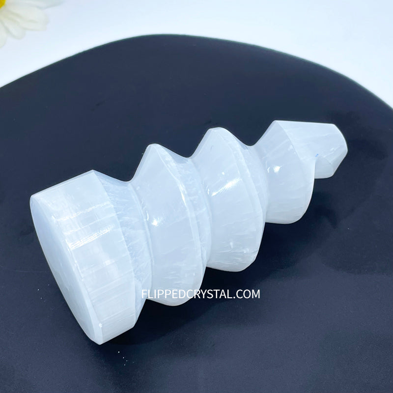 Selenite Spiral Tower