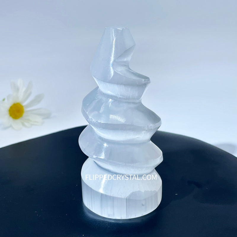 Selenite Spiral Tower