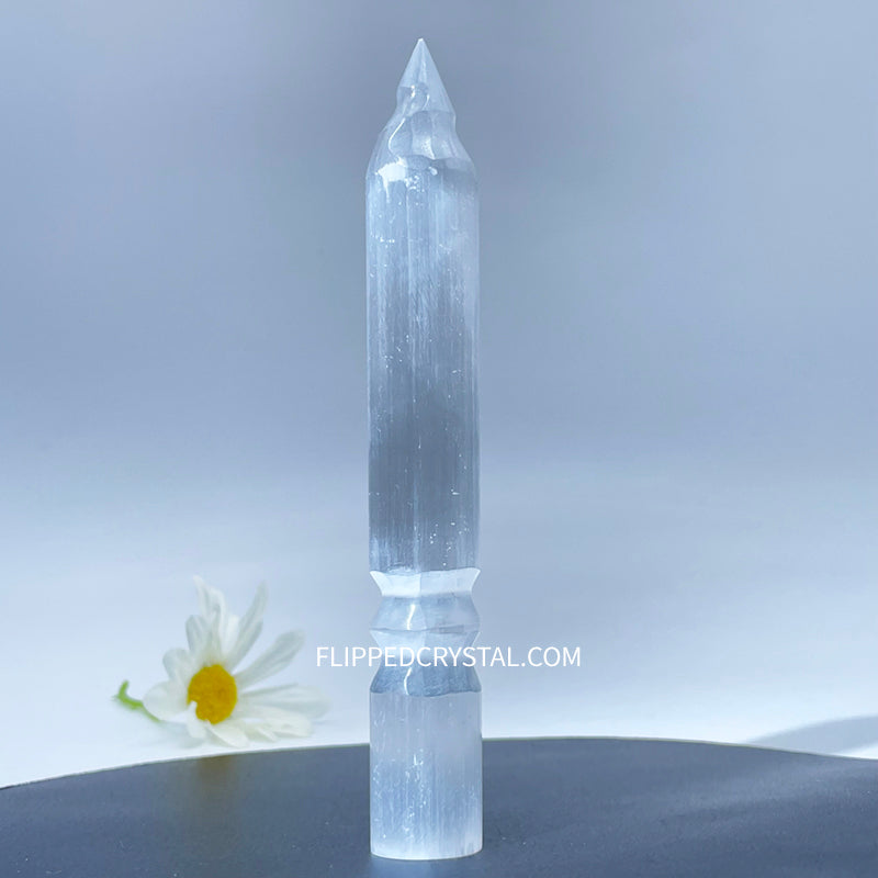 Selenite Wand
