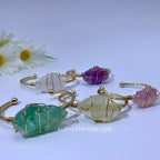 Crystal Rough Bangle