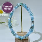 Larimar Chip Bracelet